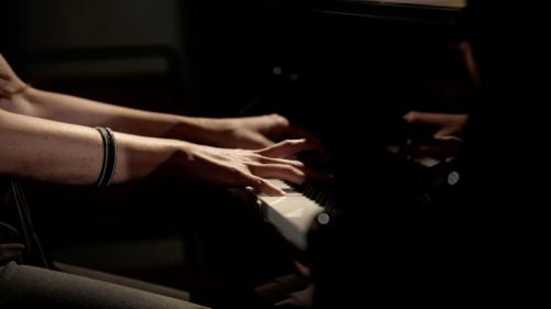 Gloria Campaner in concerto con un pianoforte Steinway & Sons Piatino